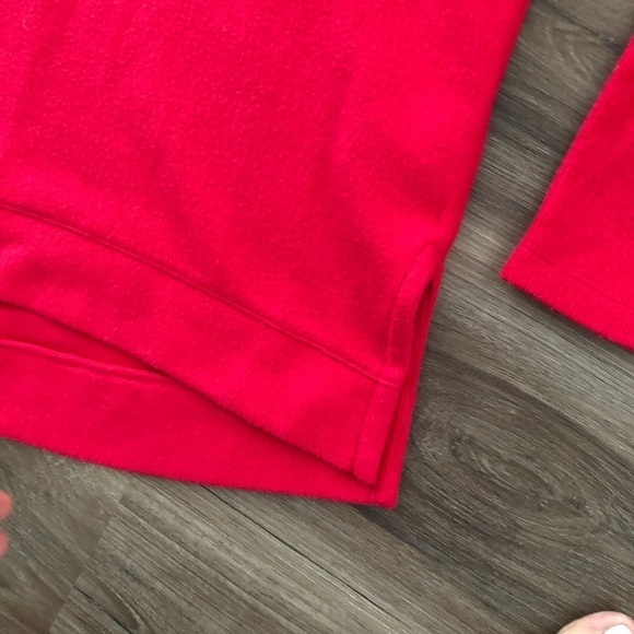 Banana Republic red Eco Pullover size XSMALL in like new condition - Picture 3 of 7